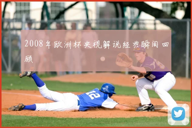 2008年欧洲杯央视解说经典瞬间回顾
