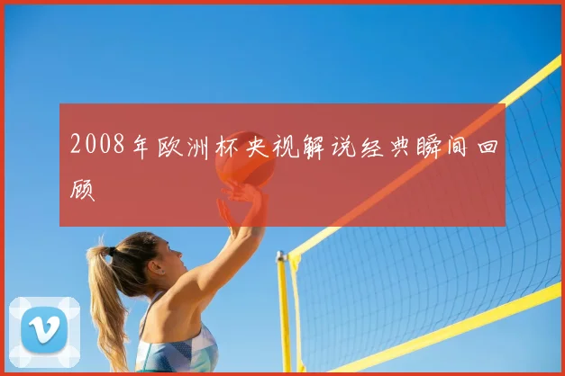 2008年欧洲杯央视解说经典瞬间回顾
