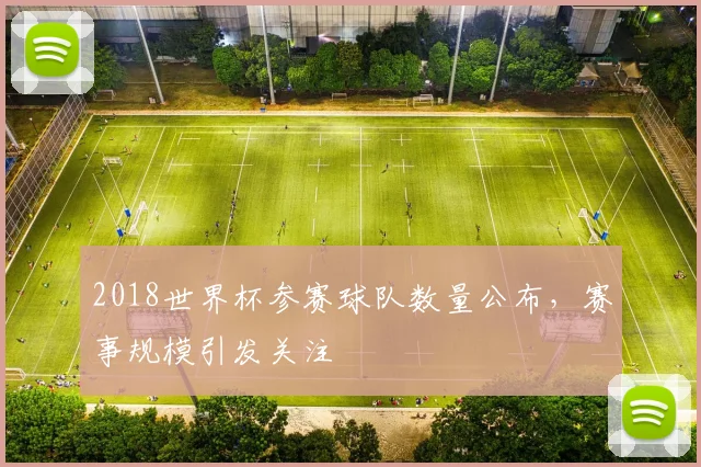2018世界杯参赛球队数量公布，赛事规模引发关注