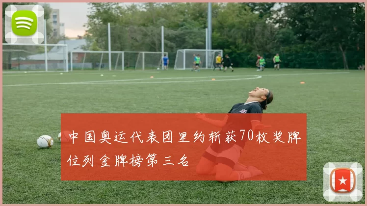 中国奥运代表团里约斩获70枚奖牌位列金牌榜第三名